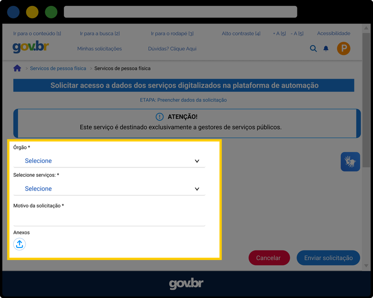 FAQ-SYDLE-Solicitar acesso a dados dos serviços - 02