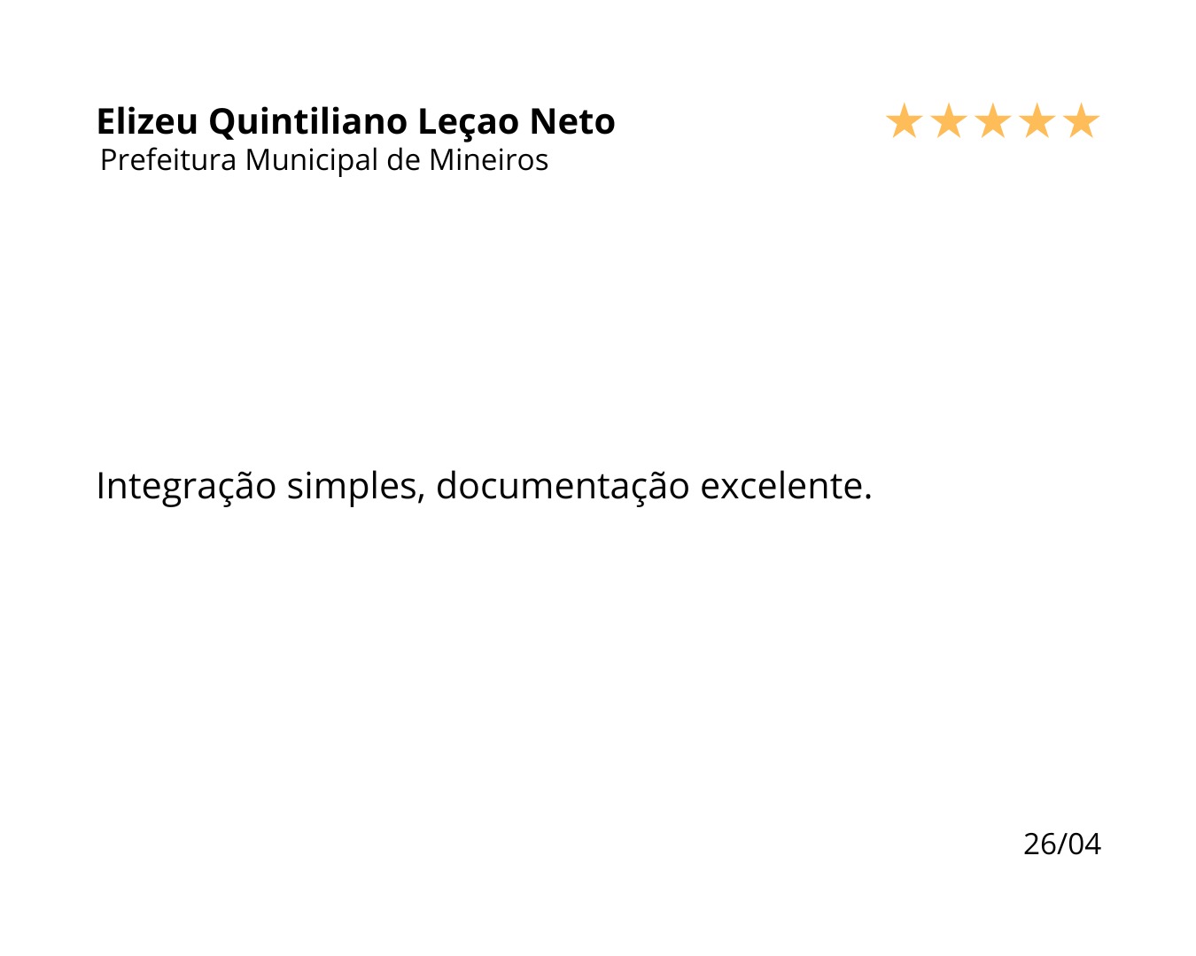 Depoimento Elizeu Quintiliano 26/04
