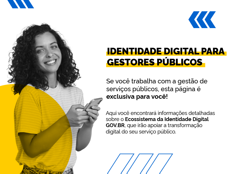 Banner Identidade Digital Para Gestores Públicos Celular