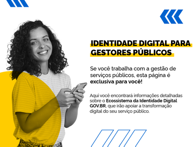 Banner Identidade Digital Para Gestores Públicos Celular