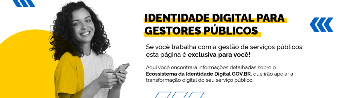 Banner Identidade Digital Para Gestores Públicos