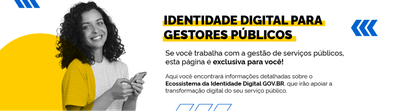 Banner Identidade Digital Para Gestores Públicos
