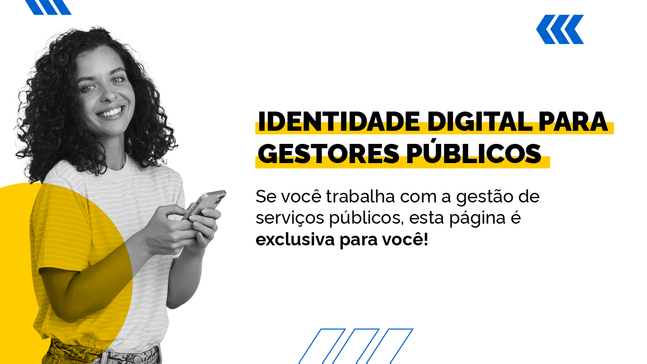 Banner Identidade Digital Para Gestores Públicos Tablet Novo