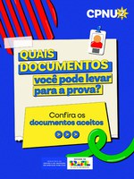 Pessoas candidatas poderão usar documentos digitais para identificação no dia da prova do CPNU 2