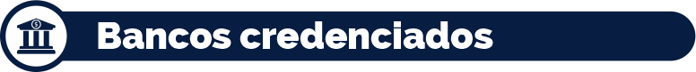 Bancos credenciados