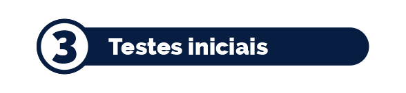 03 - Testes iniciais