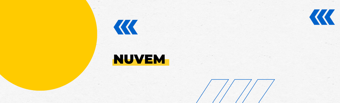 Banner decorativo com o texto 'Nuvem'