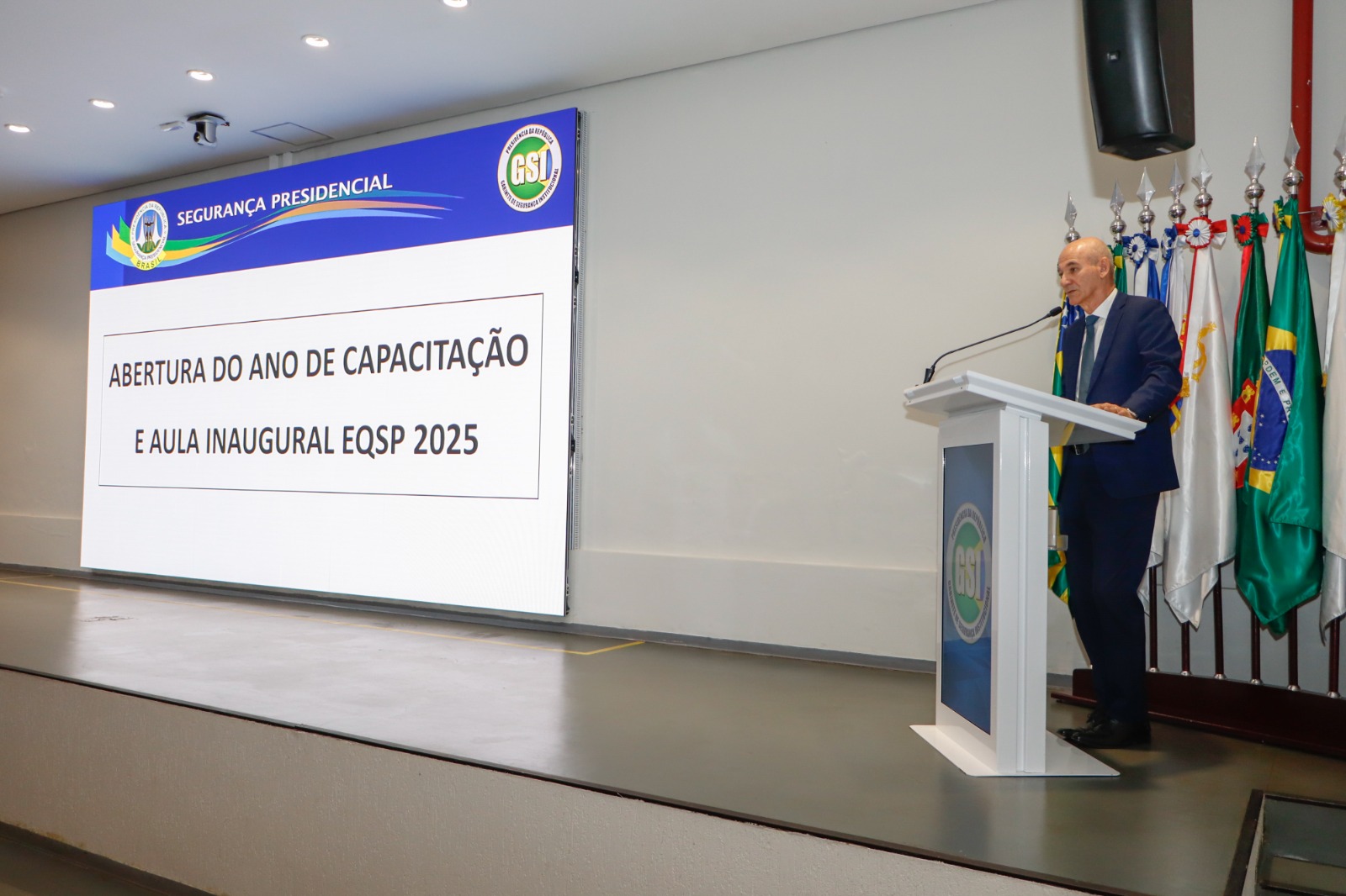 Ministro Amaro promove aula inaugural para novos agentes de segurança presidencial