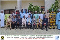 GSI participa do Exercício Nacional sobre Gerenciamento de Resposta a Evento de Segurança Física Nuclear