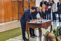 Assinatura do Memorando de Entendimento sobre Cooperação em Segurança Cibernética entre Brasil e Japão