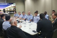 Integrantes do CTIR/FAB realizam visita ao CTIR Gov