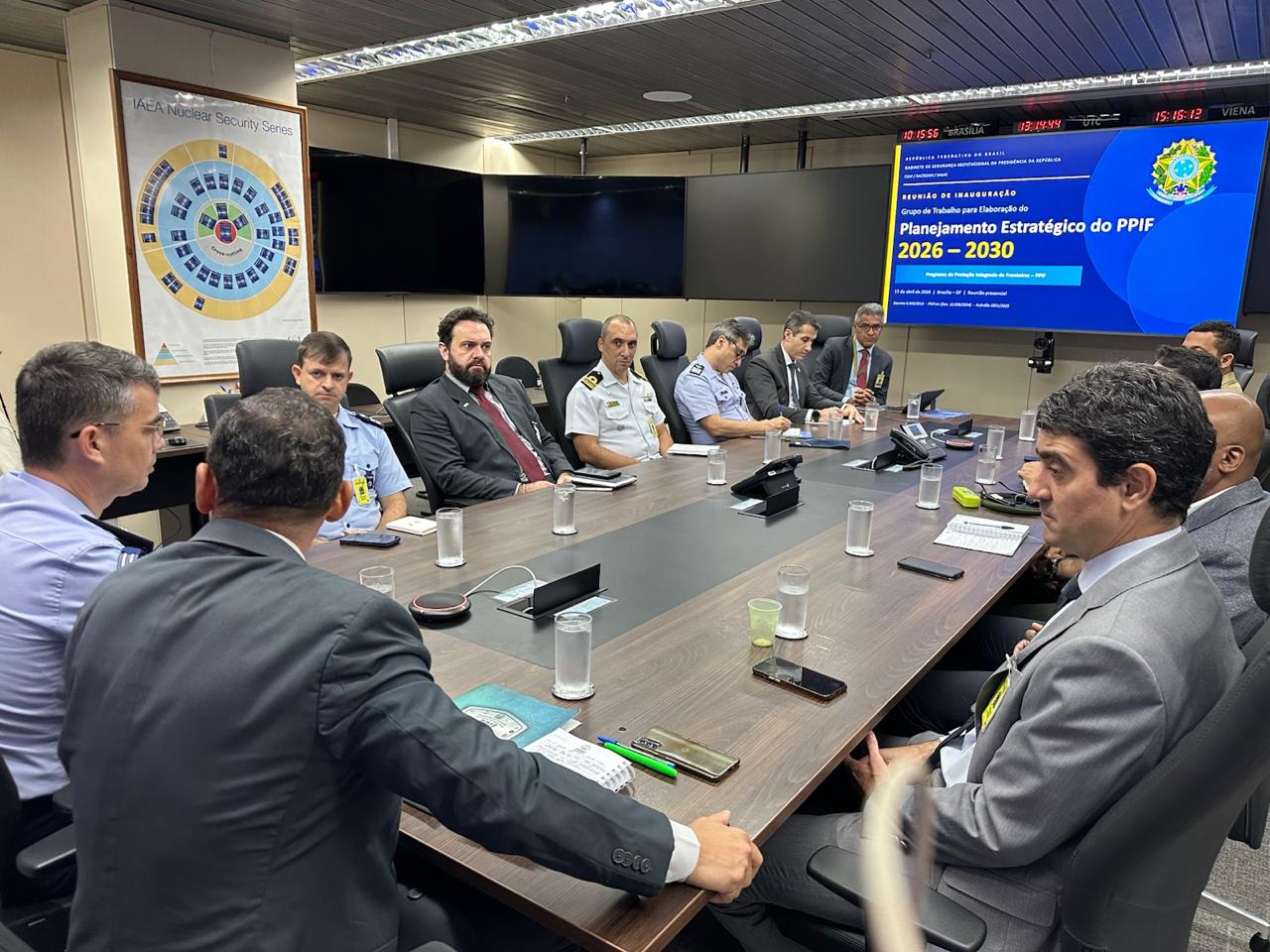 GSI/PR realiza reunião de instalação do Grupo de Trabalho Temático para o planejamento estratégico do PPIF