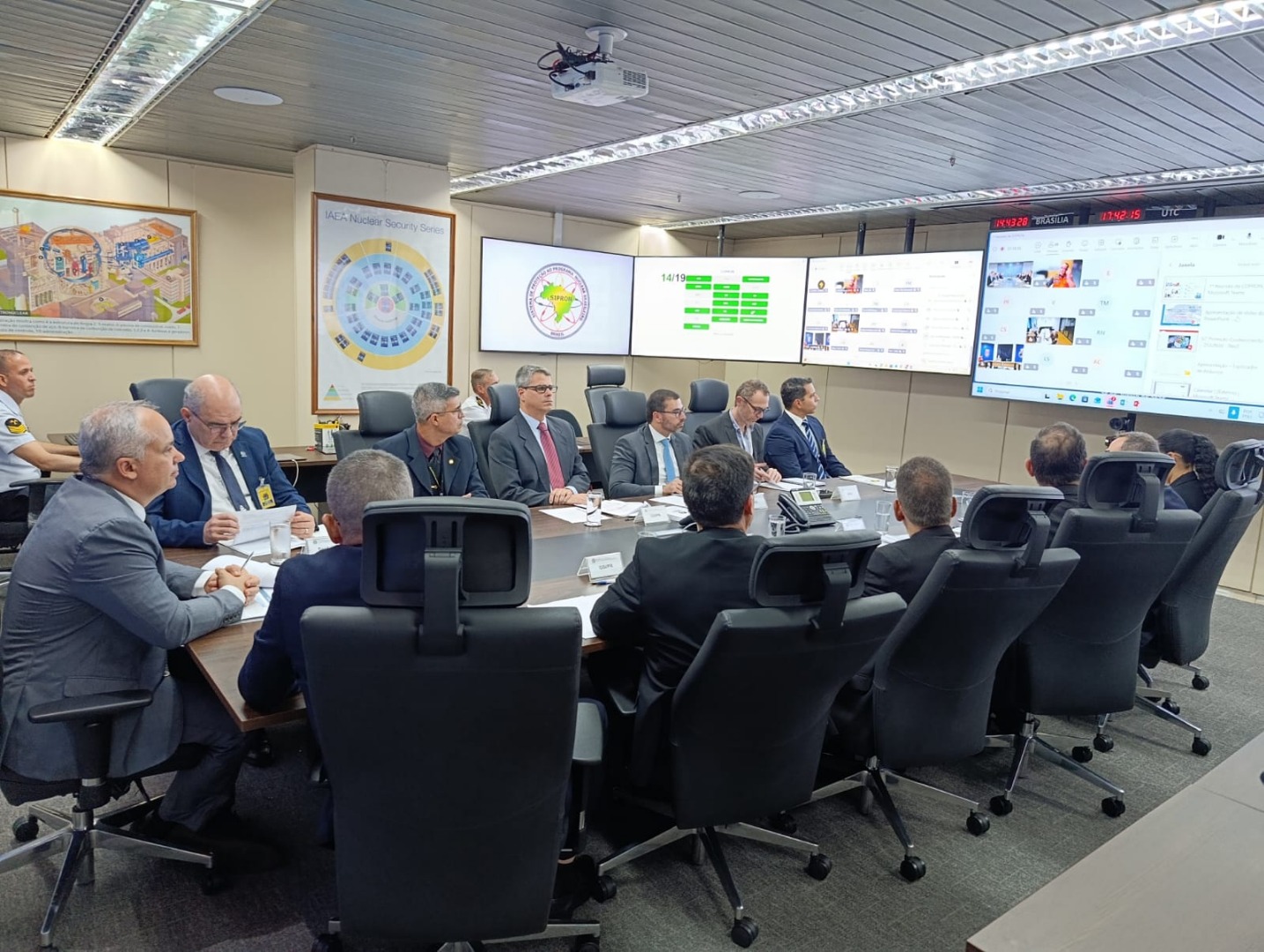 GSI promove reunião da Comissão de Coordenação da Proteção ao Programa Nuclear Brasileiro