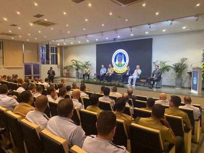 Turma do Curso Superior de Defesa da ESG realiza visita de estudos ao GSI/PR