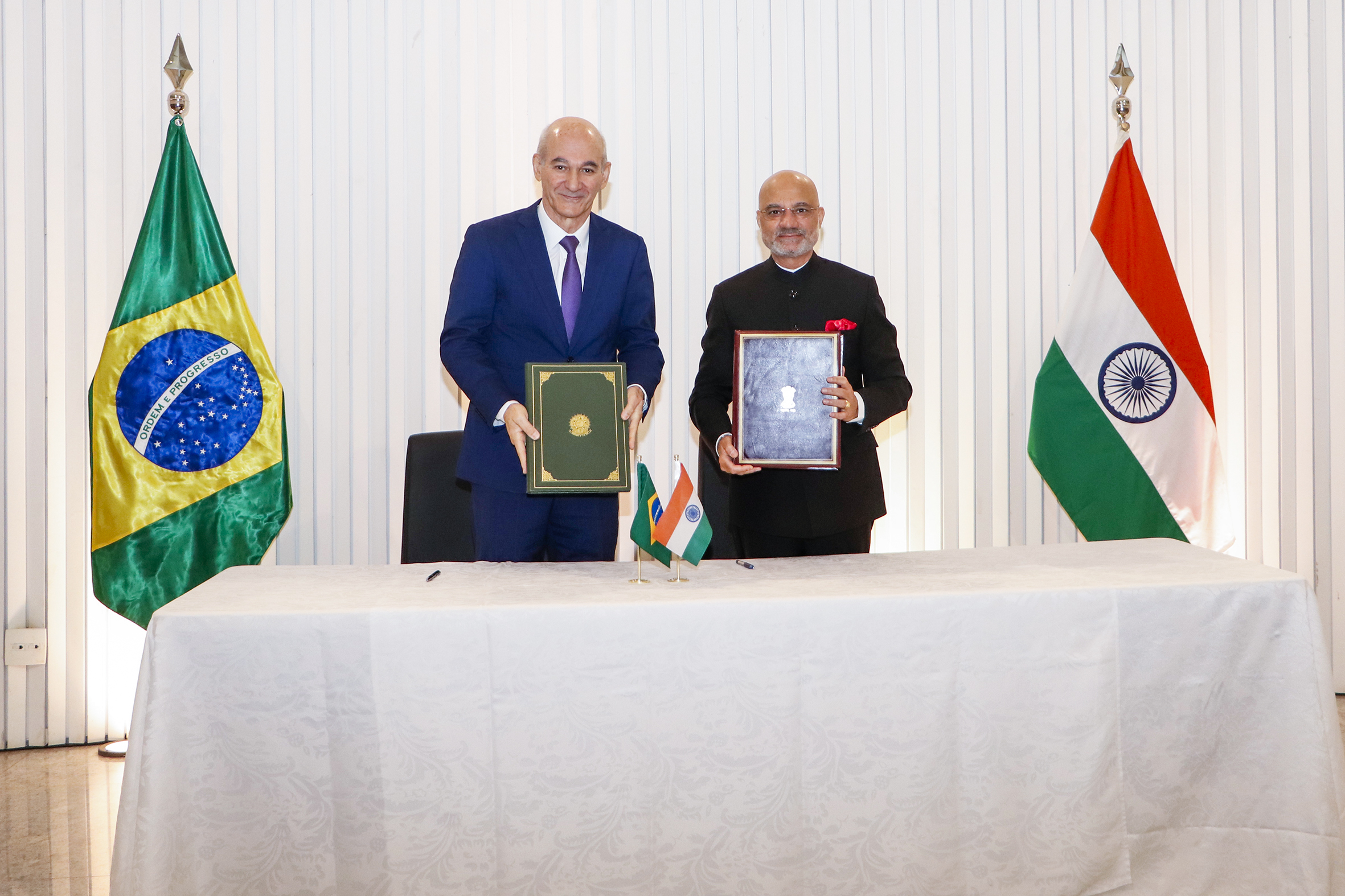 GSI/PR assina Acordo sobre Troca e Proteção Mútua de Informações Classificadas com a Índia