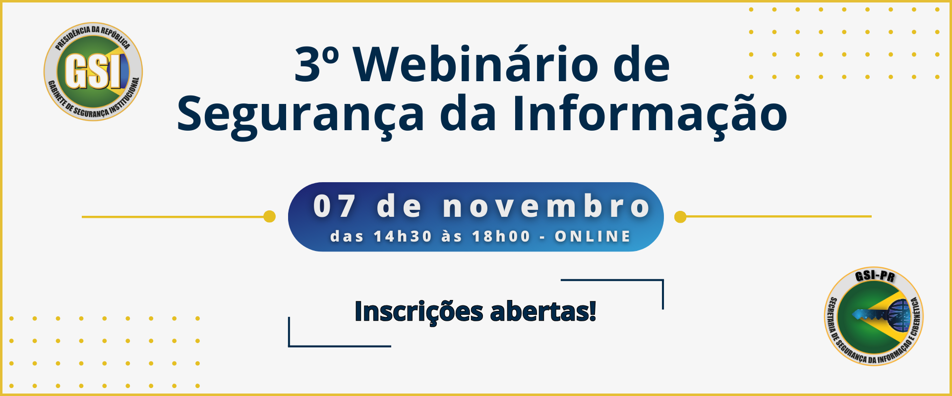 3° Webinário