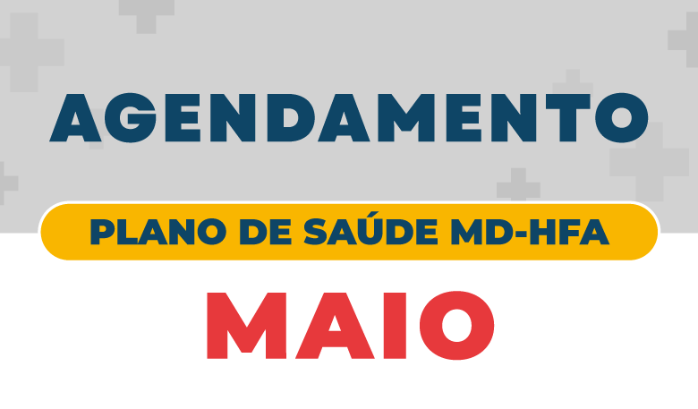 Agendamento mês de MAIO MD-HFA
