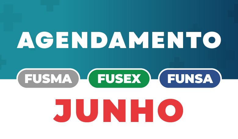 Agendamento mês de JUNHO - MILITARES