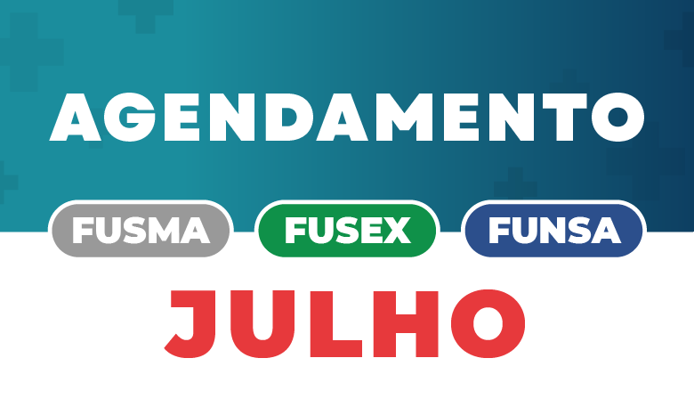 Agendamento Julho Militares