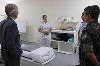 VISITA INSTITUCIONAL DA SECRETARIA GERAL DO MINISTÉRIO DA DEFESA AO HFA.