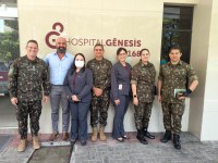 HFA realiza Visita Institucional à Guarnição de Fortaleza