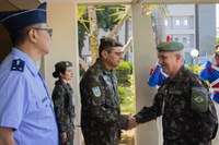 HFA recebe visita do Chefe de Logística e Mobilização do Ministério da Defesa