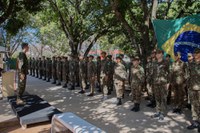 HFA realiza sua Formatura Alusiva ao Dia do Soldado