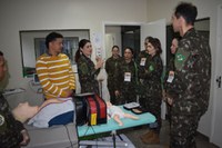 HFA recebe visita dos alunos do Curso de Comando e Estado-Maior para Médicos