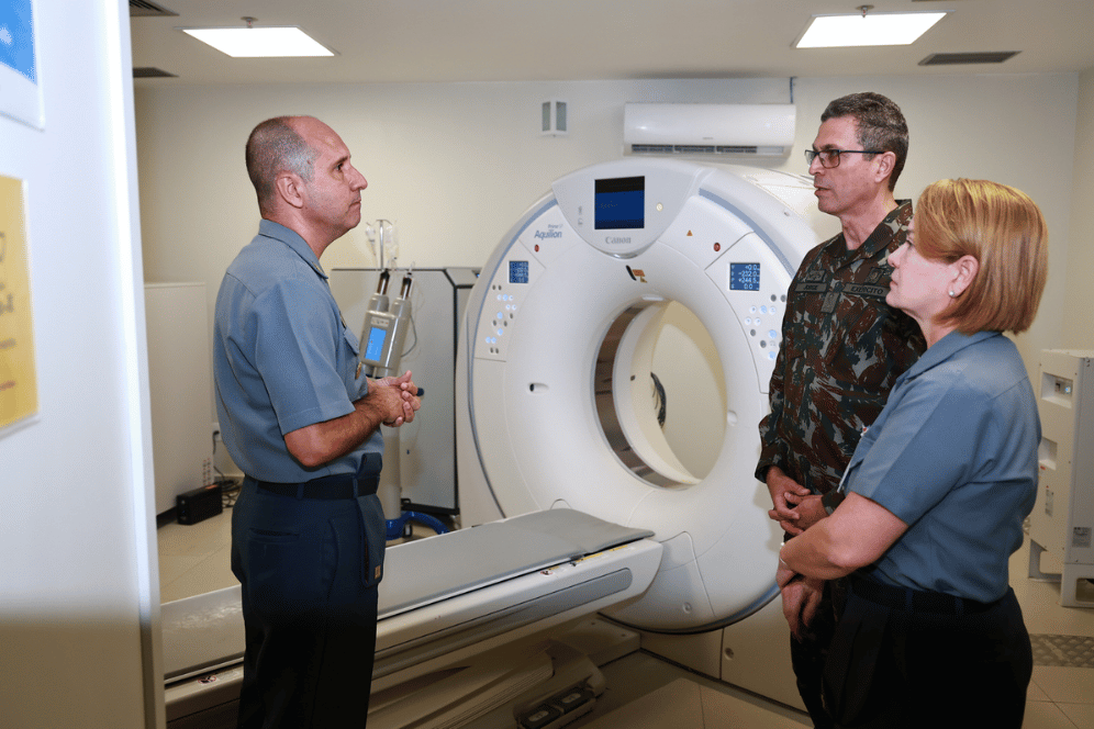 Visita institucional ao Hospital Naval de Brasília