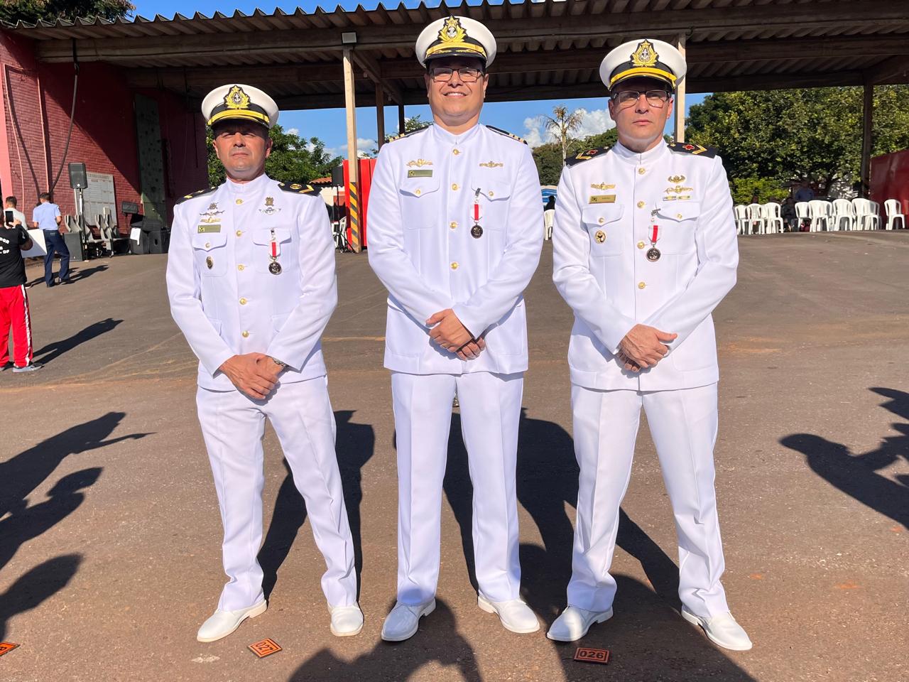 Militares agraciado com Medalha de Honra ao Mérito do Cinquentenário da Atividade de Mergulho de Resgate – CMAut 50 Anos