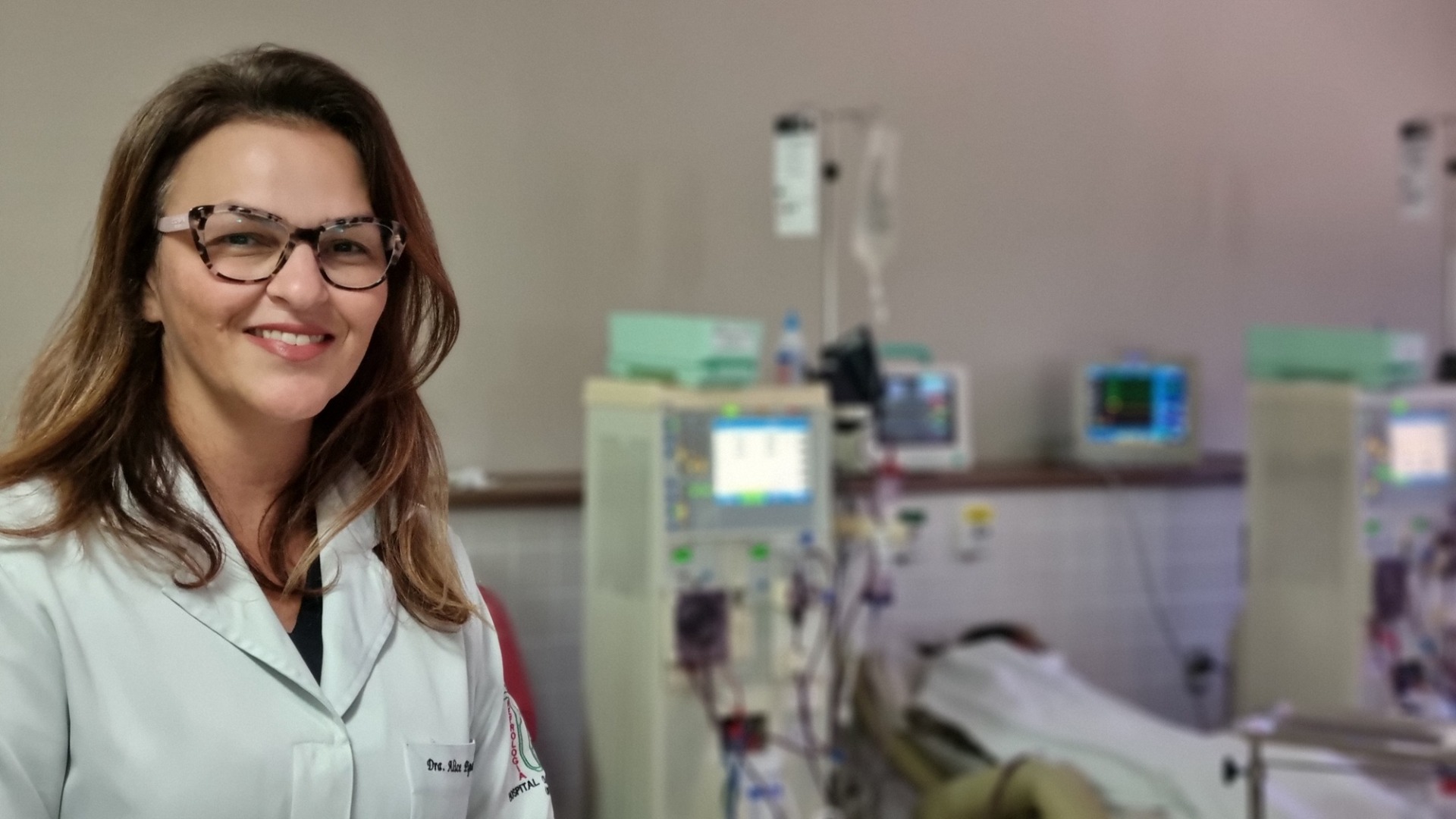 "eu nasci aqui e estou viva hoje graças a este hospital", disse Pignaton.
