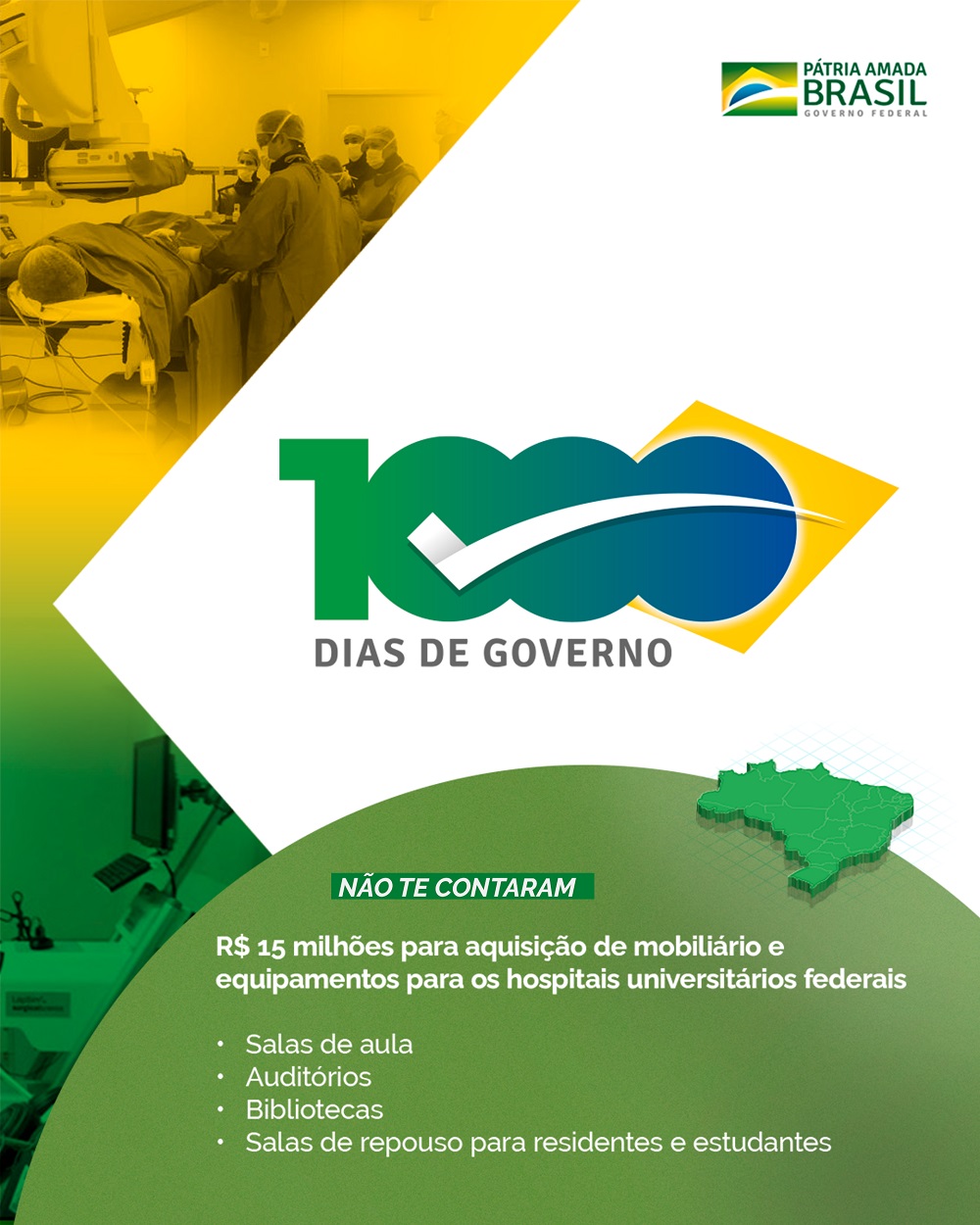 1000 dias mobiliário e equipamento ensino ebserh