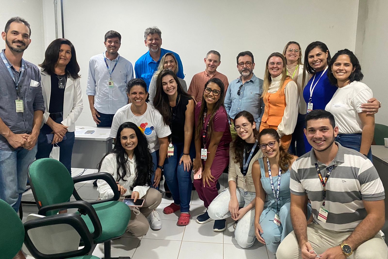 Reunião do grupo de pesquisa em fissuras Labiopalatinas do HULW/UFPB