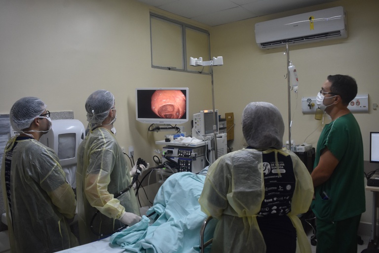 10042025 Campanha Março Azul HUWC realizou mutirão de colonoscopia com pacientes agendados 2.jpeg