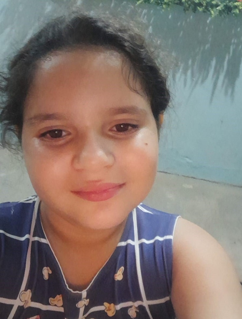 Lívia, aos 8 anos de idade (2023)