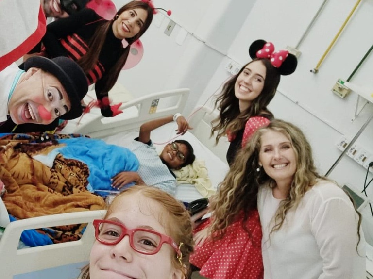 Atividades de Dia das Crianças no HUJM-UFMT