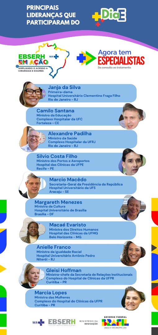 Autoridades participaram do Dia E em todo o país.jpg