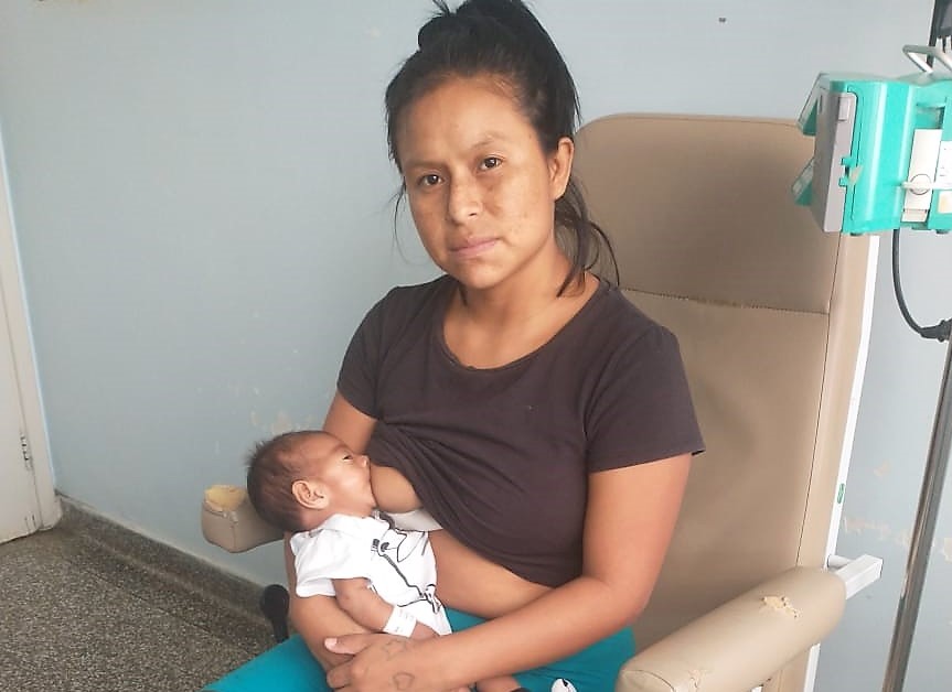 Maricleia Gomes utiliza os serviços especializadas em saúde indígena do HU-UFGD/Ebserh