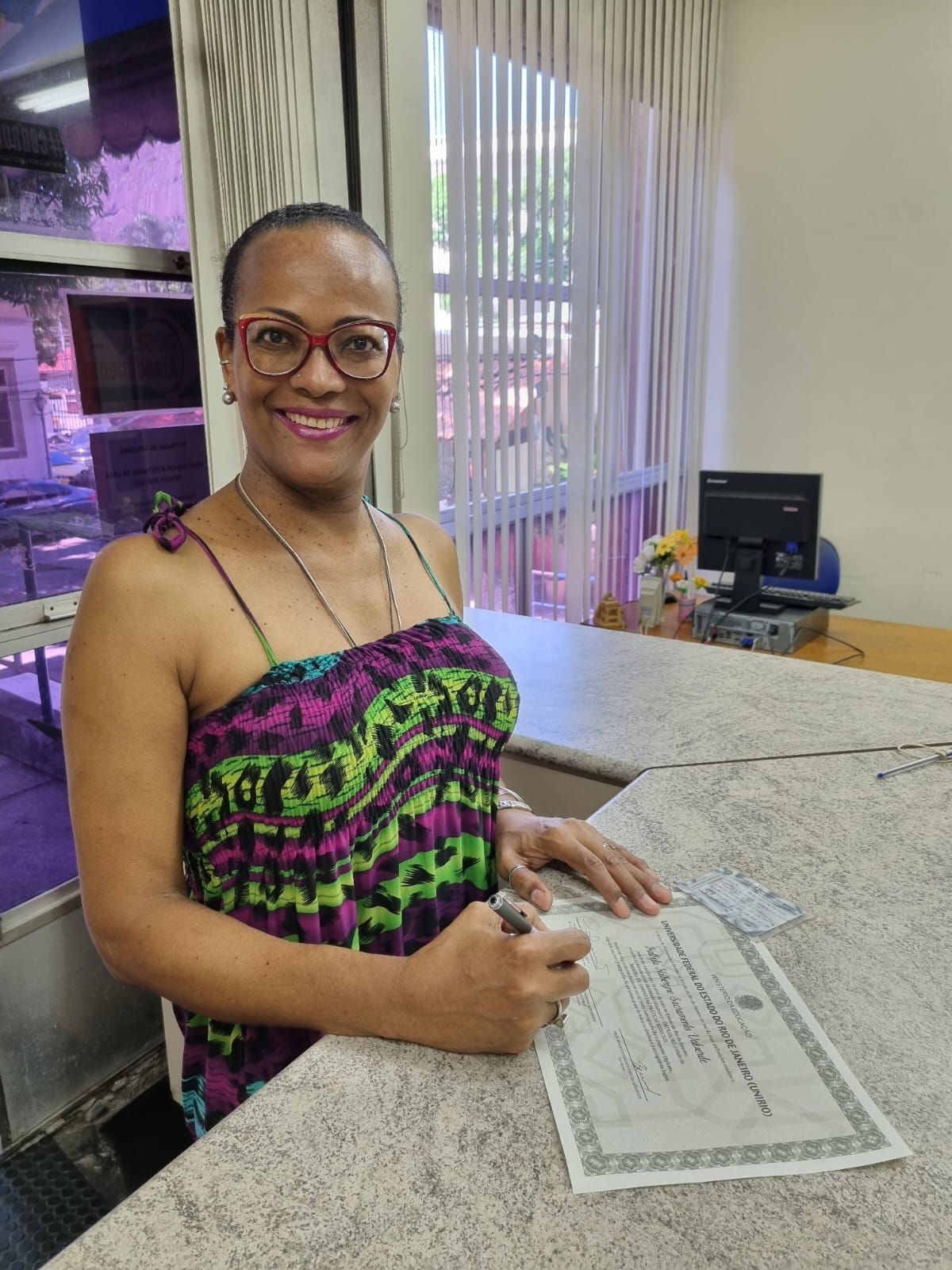 Khatyla Khateryne, doutoranda de música da UNIRIO