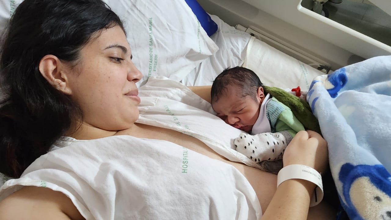 Vitória e Levi, são símbolos de esperança em meio à tragédia das chuvas em Santa Maria
