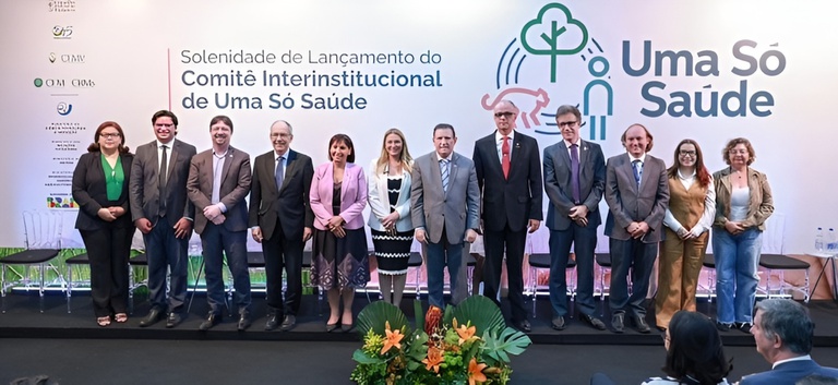 09082024 Lançamento do Comitê Uma Só Saúde marca nova era para a saúde pública no Brasil