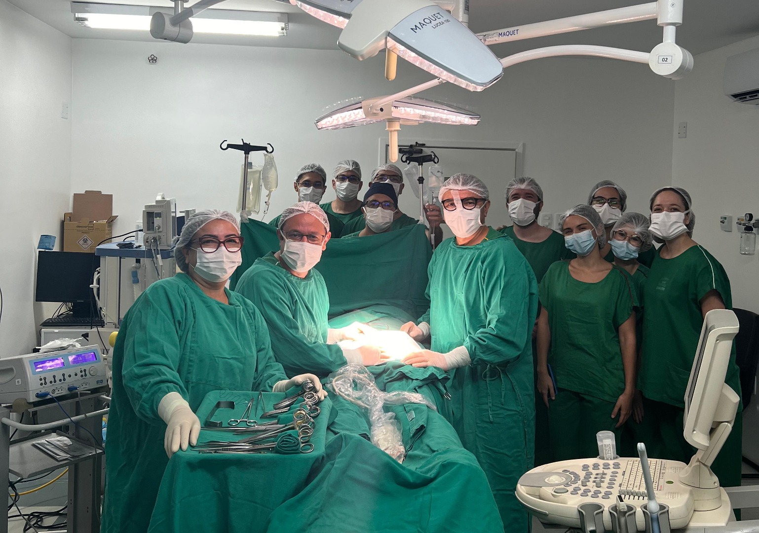 A intervenção corrige uma malformação que pode causar complicações neurológicas. A Meac é referência no atendimento materno-fetal de alto e médio riscos.