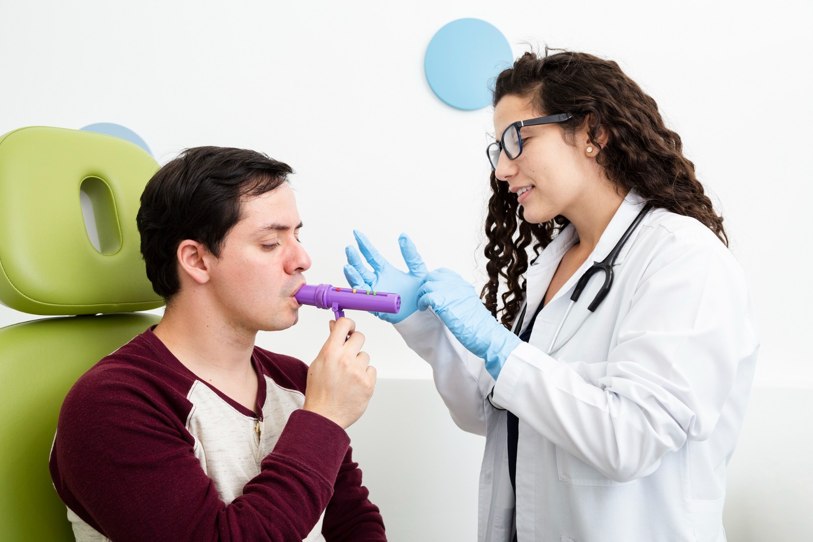 A espirometria é o exame capaz de medir o fluxo de ar que entra nos pulmões