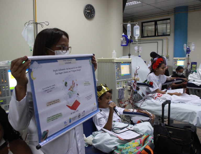 07052024 Pacientes do HU-UFMA participam de Projeto de leitura desenvolvido pela Semed 1.JPG