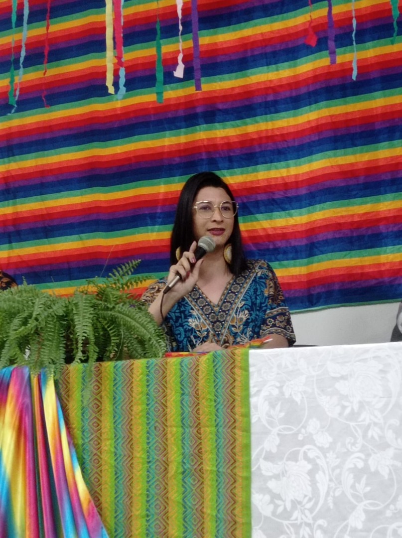 Professora Lucrécia Borges Barbosa, paciente do HDT-UFT