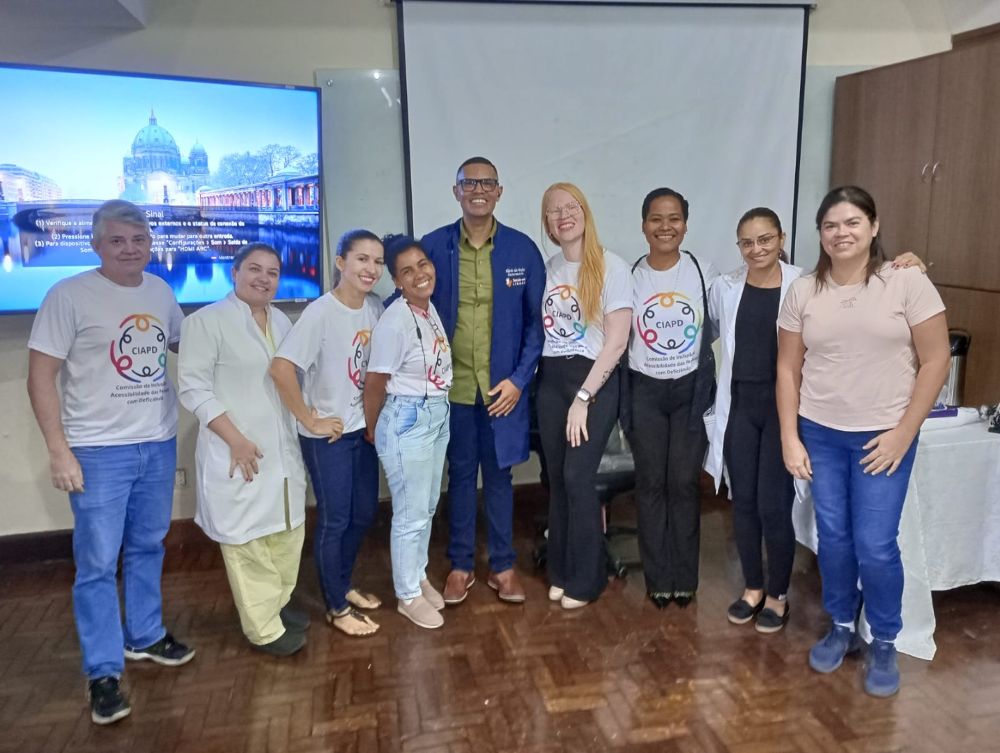 Equipes do Hupes-UFBA/Ebserh preparou uma capacitação sobre a Língua Brasileira de Sinais (Libra)
