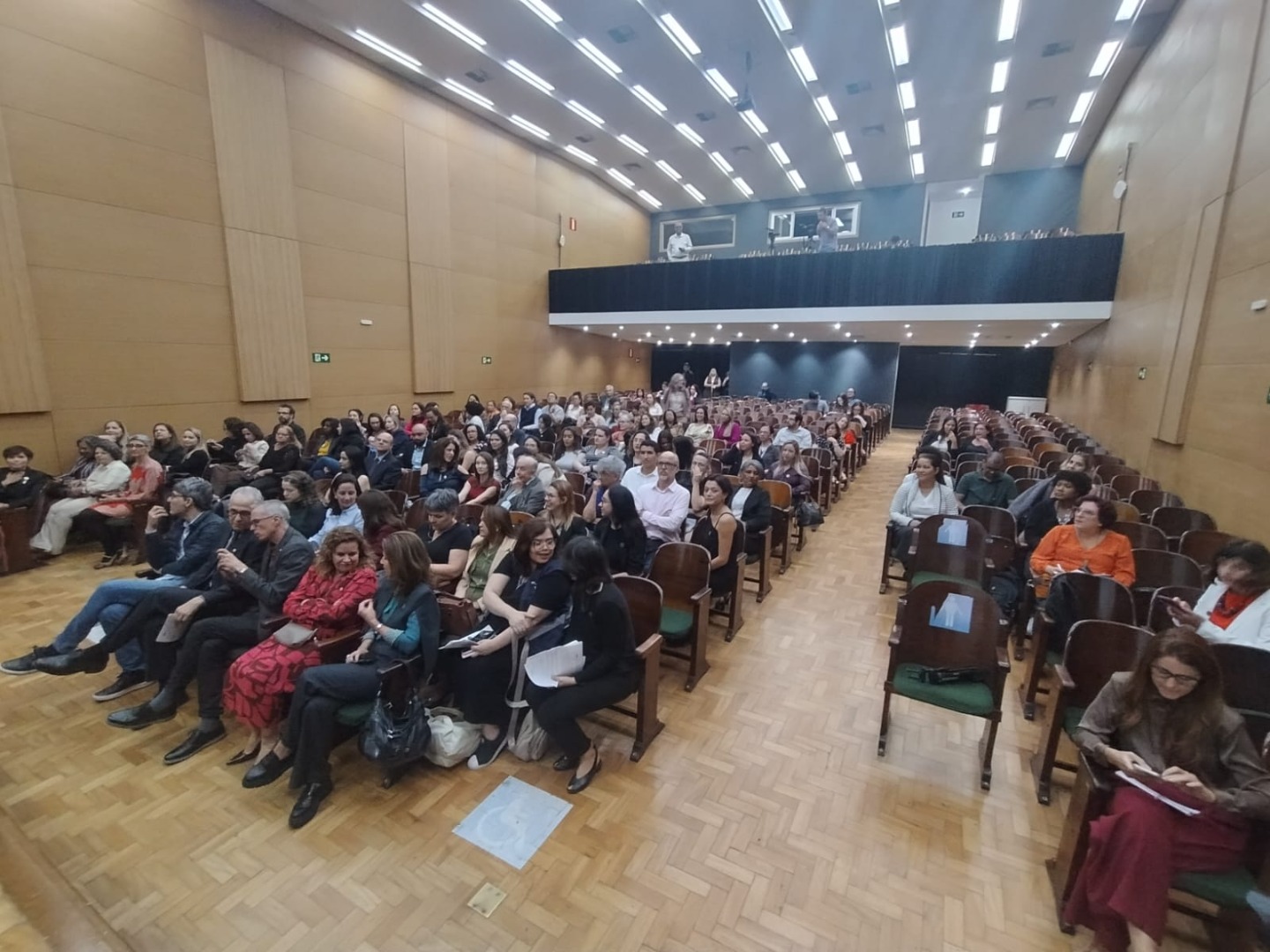 Mais de 200 pessoas participaram da solenidade em comemoração ao aniversário do HC-UFMG e do Centro de Telessaúde