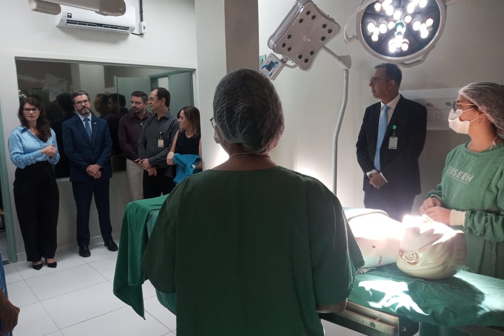 Inauguração do Centro de Simulação em Saúde do HULW-UFPB