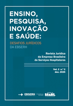 Capa da Revista Jurídica Ebserh