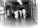 HC-UFG - foto antiga - hall de entrada do antigo prédio